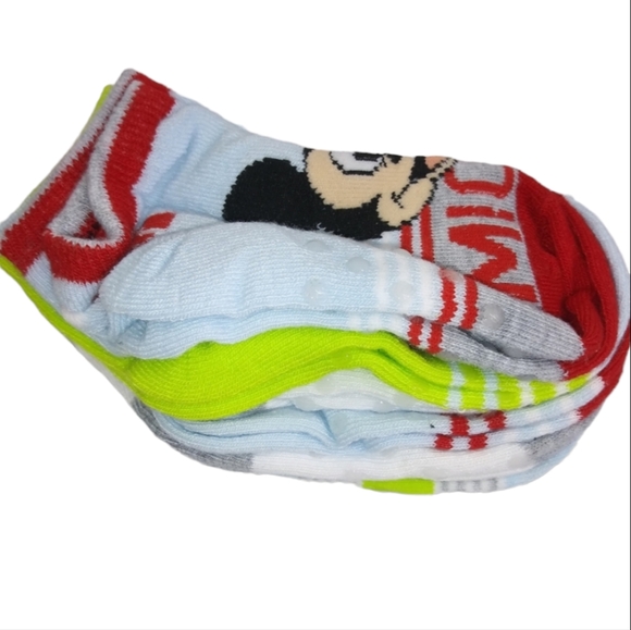 Boys Bundle NWT Fruit of the Loom Tanks/Disney Junior Socks/Elephant Toy - Picture 5 of 10